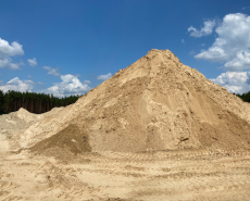 Филиал №2 ООО «Пассат» добывает строительный песок II класса в месторождении песков «Бобрик»